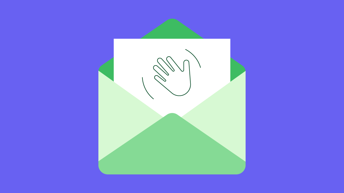 Welcome email examples